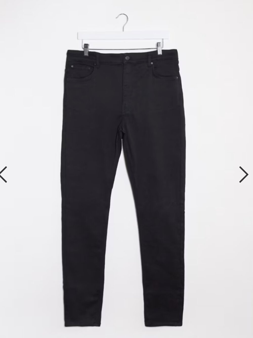Weekday Body High Jeans - Black 30/30